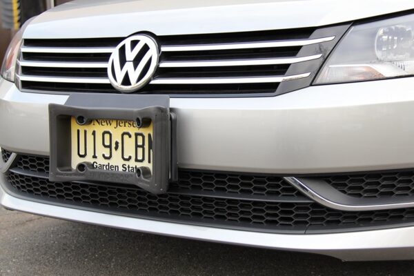 The Original Front Bumper Guard & Front Bumper Protection License Plate Frame. Tougher Than Steel! (BumpShox XL (2.25" Thick)) - Image 11