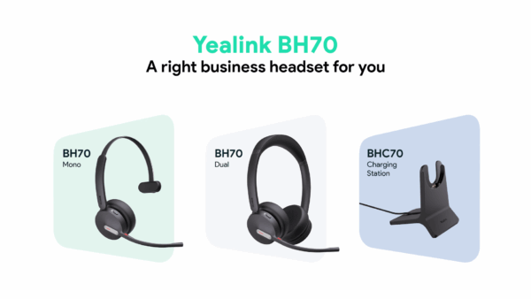 Yealink BH70 Dual Wireless Headset with Mic for Work, Bluetooth Headphone with Teams Certification, up to 35h Talk Time, 147g All-Day Wearing Comfort, Perfect for Open Office Home Hybrid Work, USB-A - Image 15
