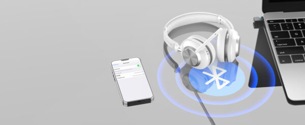 Wireless Headset with Mic for Work, Bluetooth Headset with Microphone (AI Noise Canceling & Mic Mute), Wireless Headset with USB Dongle & Charging Dock for Work/Home/Office/Call Center/PC/Laptop/Zoom - Image 18